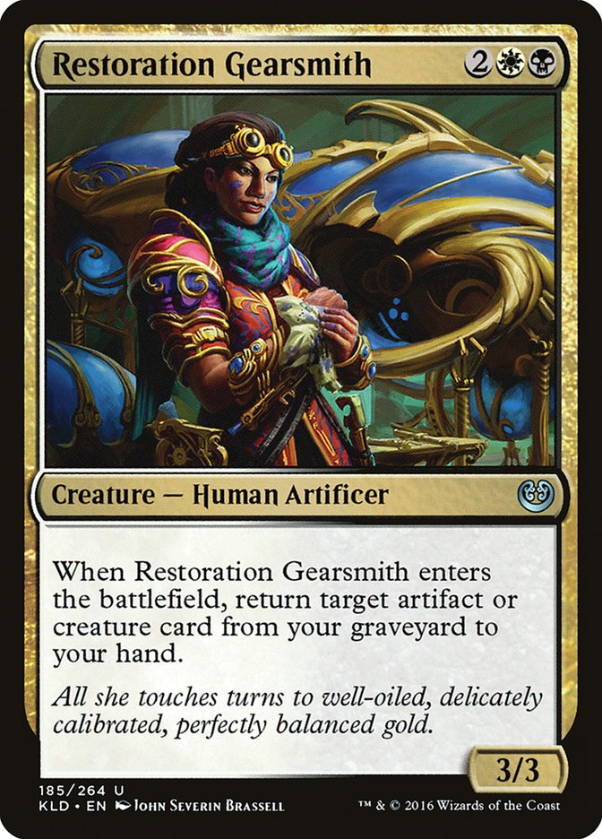 Restoration Gearsmith [Kaladesh] | PLUS EV GAMES 