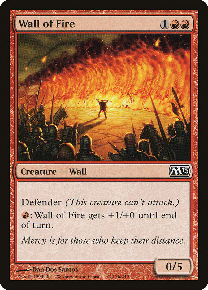 Wall of Fire [Magic 2013] | PLUS EV GAMES 