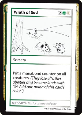 Wrath of Sod (2021 Edition) [Mystery Booster Playtest Cards] | PLUS EV GAMES 