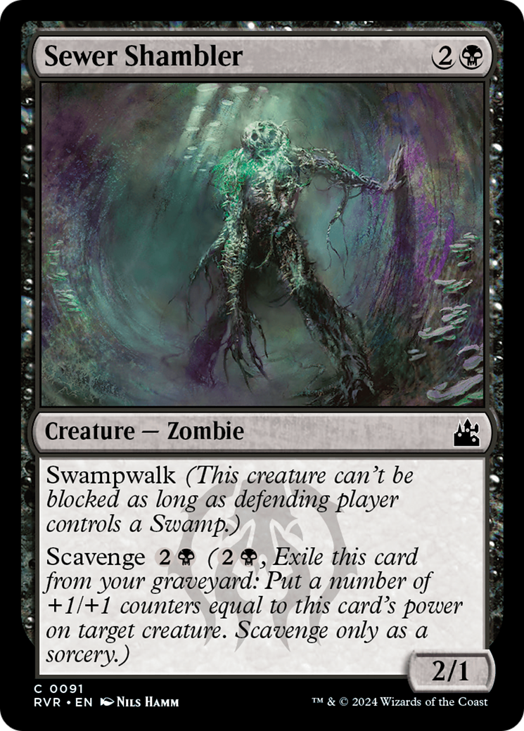Sewer Shambler [Ravnica Remastered] | PLUS EV GAMES 