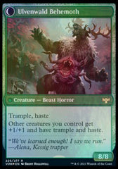 Ulvenwald Oddity // Ulvenwald Behemoth [Innistrad: Crimson Vow Prerelease Promos] | PLUS EV GAMES 