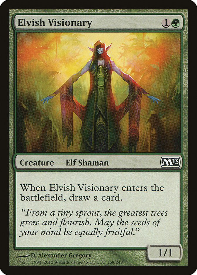 Elvish Visionary [Magic 2013] | PLUS EV GAMES 