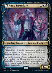 Runo Stromkirk // Krothuss, Lord of the Deep (Showcase Fang Frame) [Innistrad: Crimson Vow] | PLUS EV GAMES 