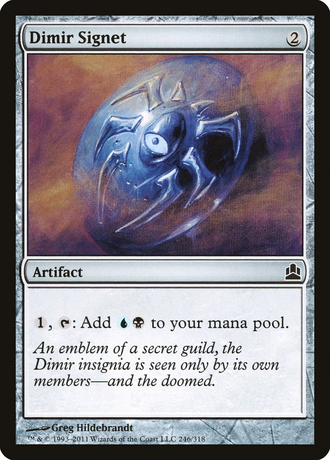 Dimir Signet [Commander 2011] | PLUS EV GAMES 