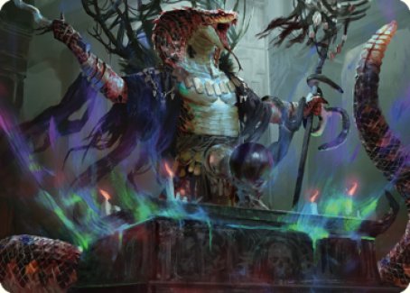 Sivriss, Nightmare Speaker Art Card (32) [Commander Legends: Battle for Baldur's Gate Art Series] | PLUS EV GAMES 