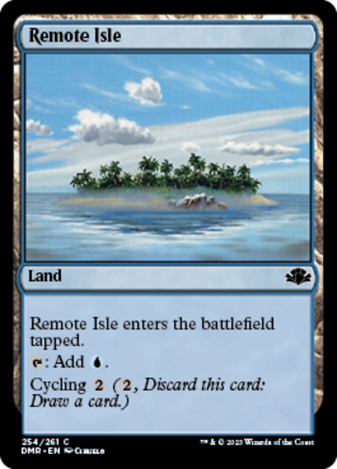 Remote Isle [Dominaria Remastered] | PLUS EV GAMES 