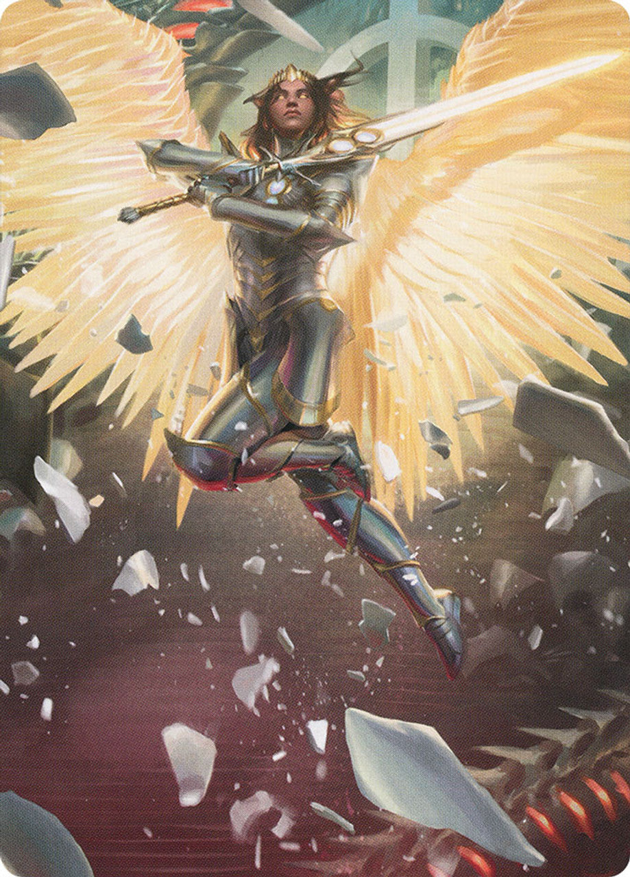 Archangel Elspeth Art Card [March of the Machine Art Series] | PLUS EV GAMES 