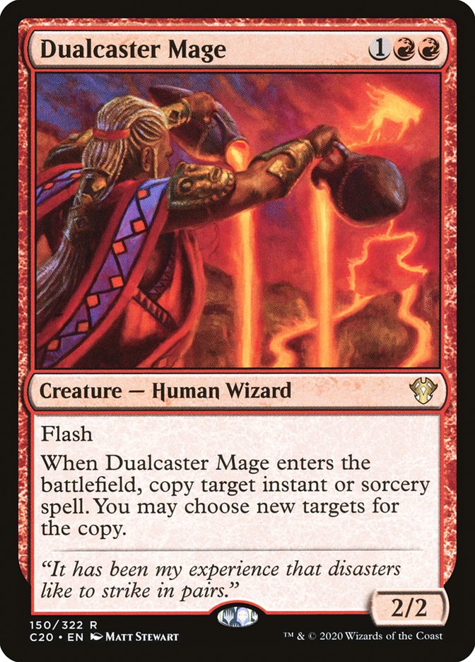 Dualcaster Mage [Commander 2020] | PLUS EV GAMES 