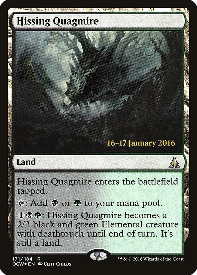 Hissing Quagmire [Oath of the Gatewatch Prerelease Promos] | PLUS EV GAMES 