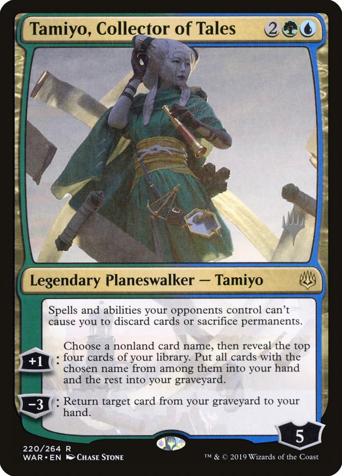 Tamiyo, Collector of Tales (Promo Pack) [War of the Spark Promos] | PLUS EV GAMES 