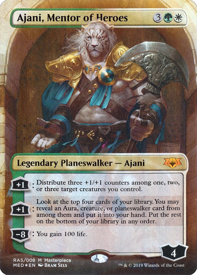 Ajani, Mentor of Heroes [Mythic Edition] | PLUS EV GAMES 
