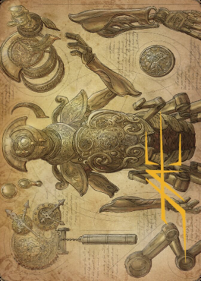 Foundry Inspector Art Card (Gold-Stamped Signature) [The Brothers' War Art Series] | PLUS EV GAMES 