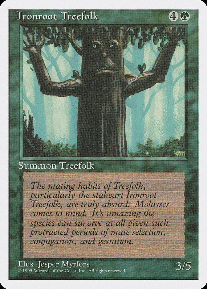 Ironroot Treefolk [Fourth Edition] | PLUS EV GAMES 