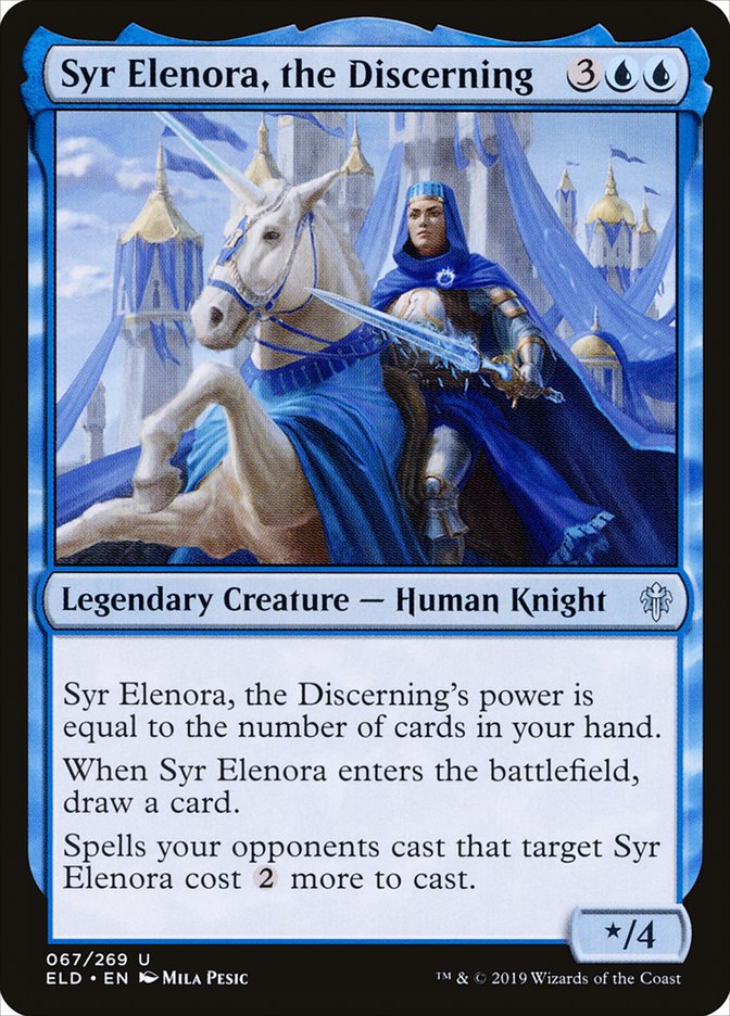 Syr Elenora, the Discerning [Throne of Eldraine] | PLUS EV GAMES 