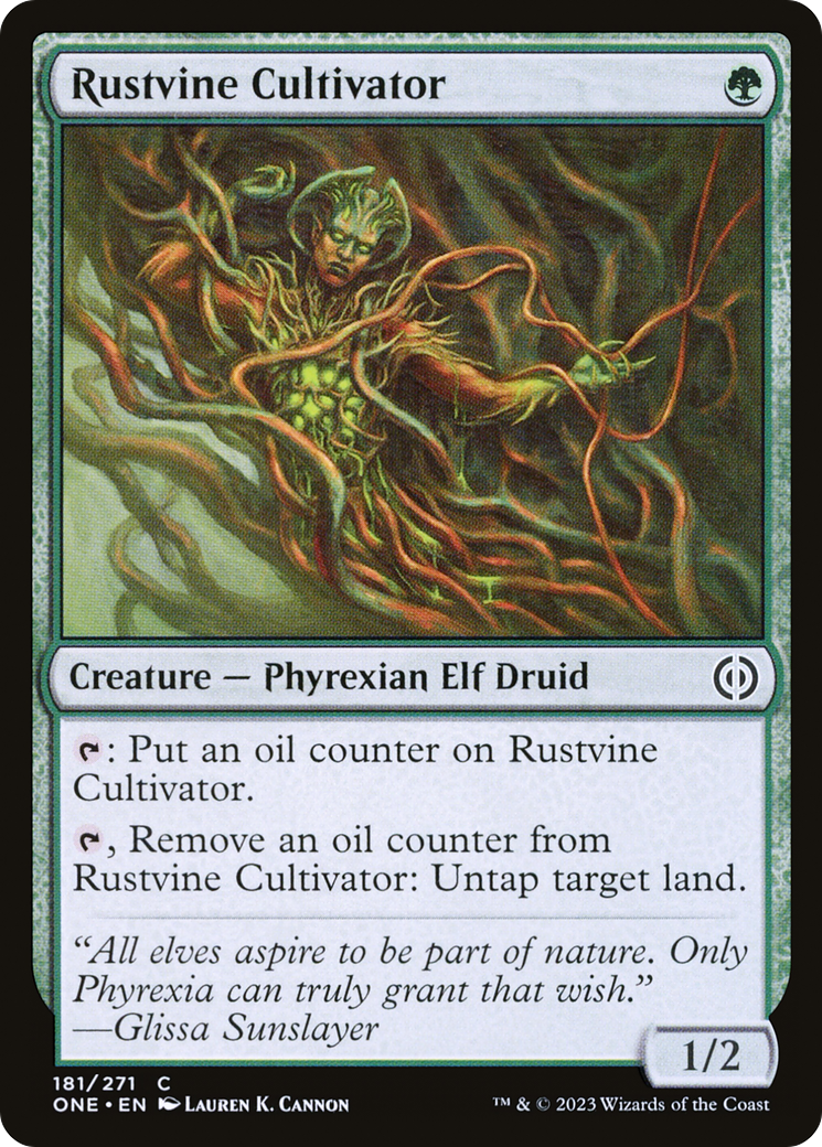 Rustvine Cultivator [Phyrexia: All Will Be One] | PLUS EV GAMES 