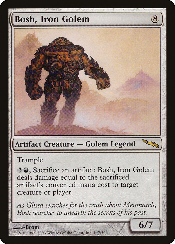 Bosh, Iron Golem [Mirrodin] | PLUS EV GAMES 