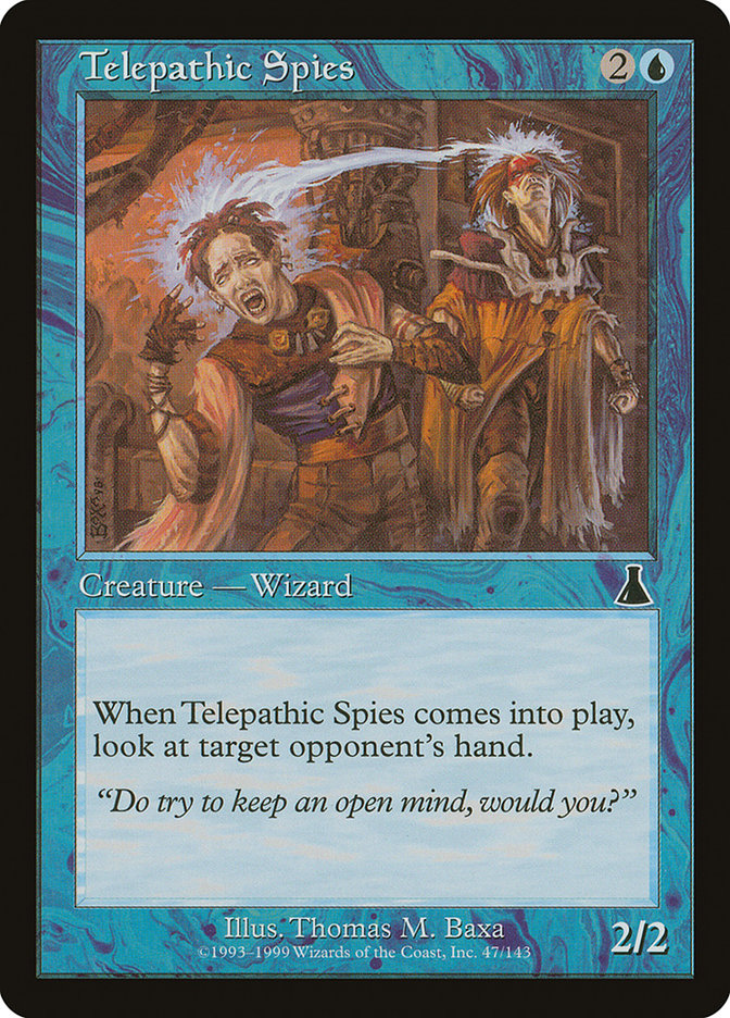 Telepathic Spies [Urza's Destiny] | PLUS EV GAMES 