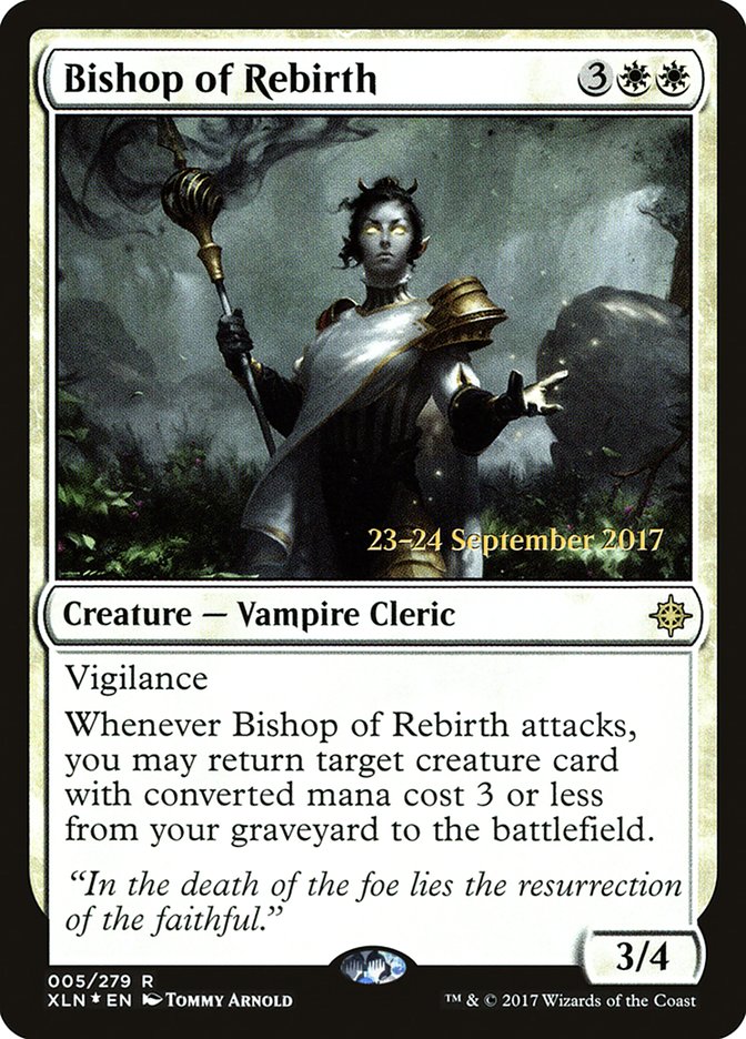 Bishop of Rebirth  [Ixalan Prerelease Promos] | PLUS EV GAMES 