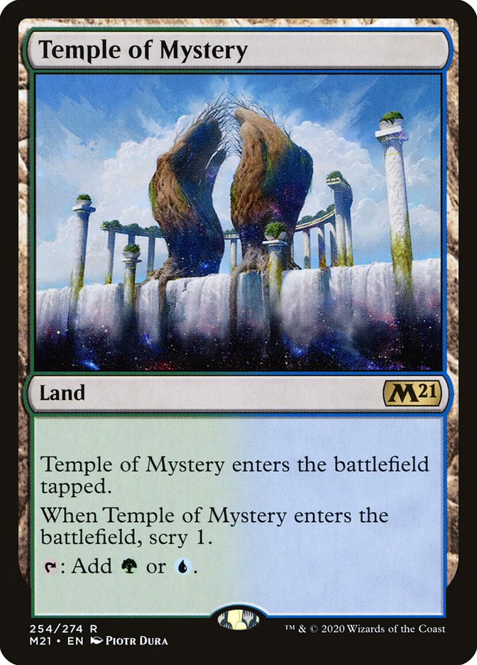 Temple of Mystery [Core Set 2021] | PLUS EV GAMES 