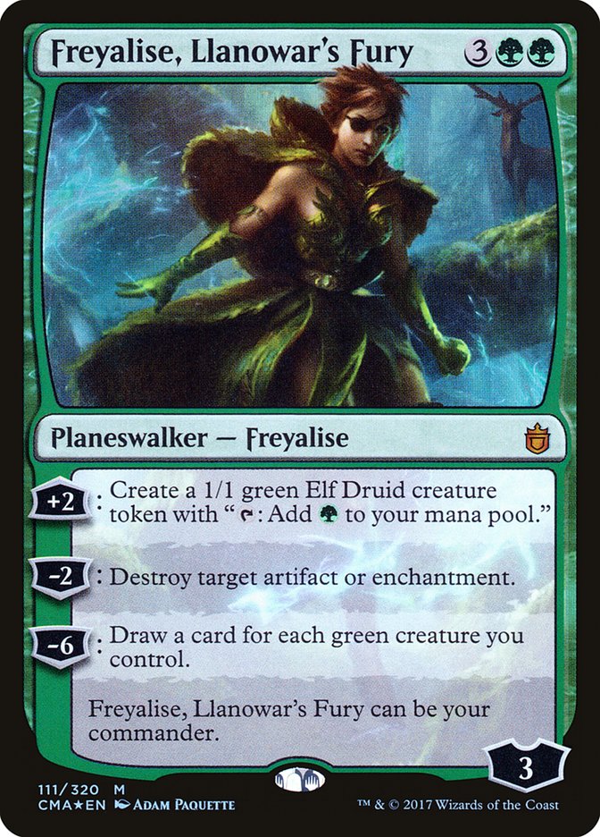 Freyalise, Llanowar's Fury [Commander Anthology] | PLUS EV GAMES 