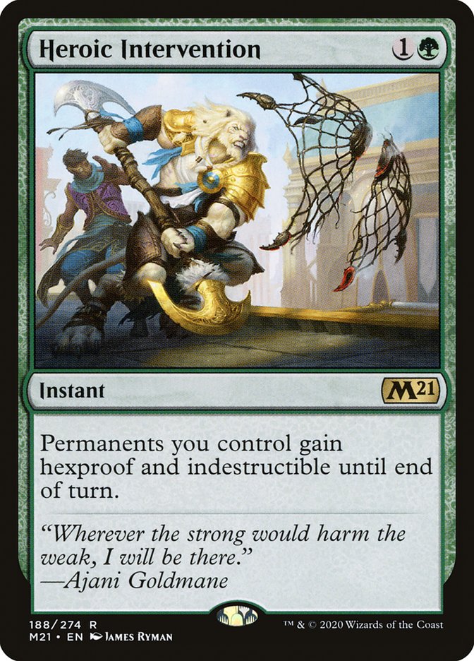 Heroic Intervention [Core Set 2021] | PLUS EV GAMES 