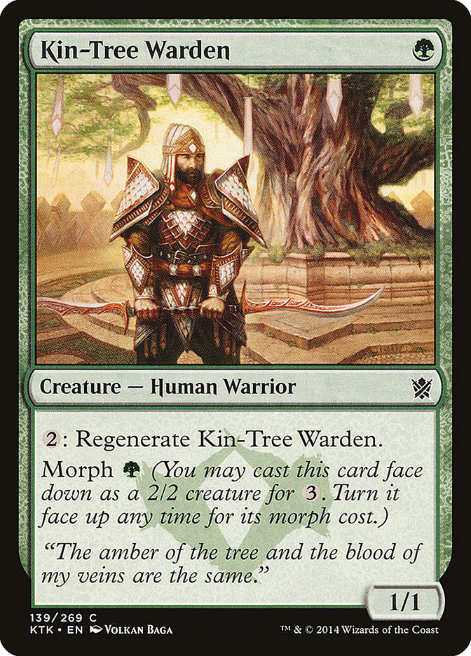 Kin-Tree Warden [Khans of Tarkir] | PLUS EV GAMES 