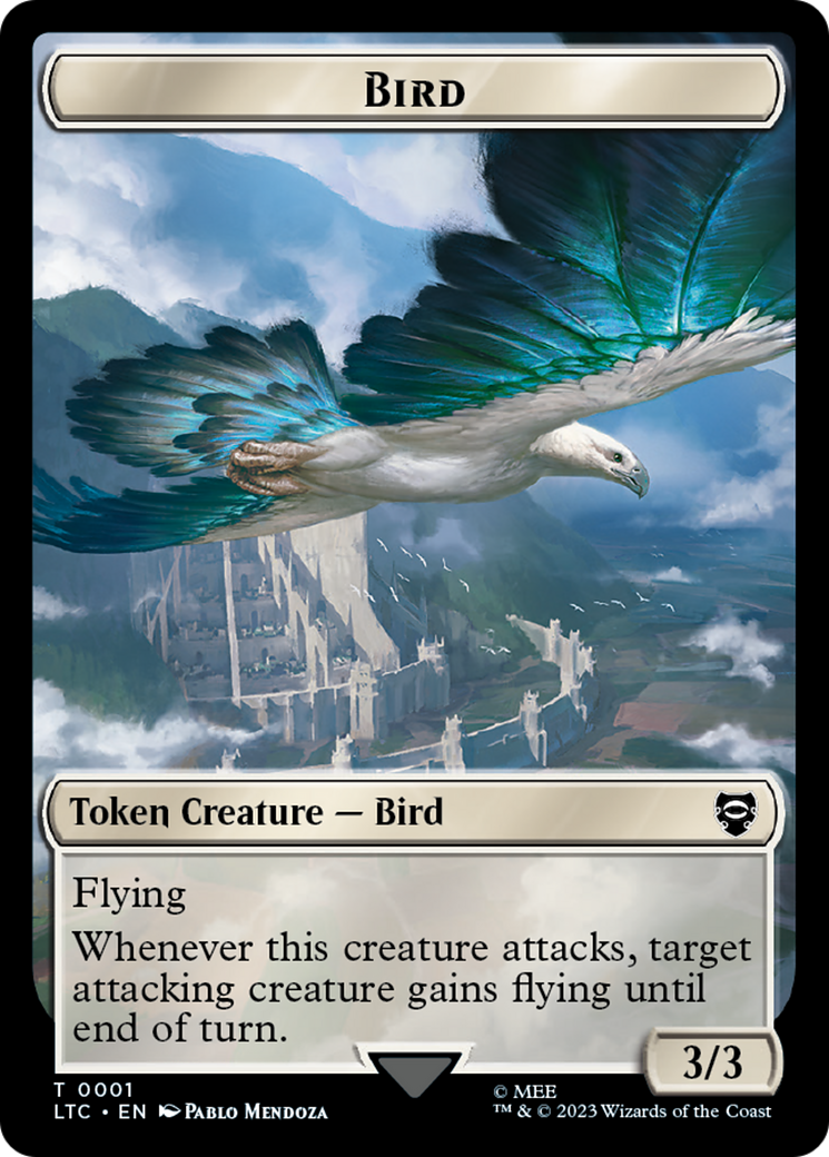 Bird // Goat Token [The Lord of the Rings: Tales of Middle-Earth Commander Tokens] | PLUS EV GAMES 