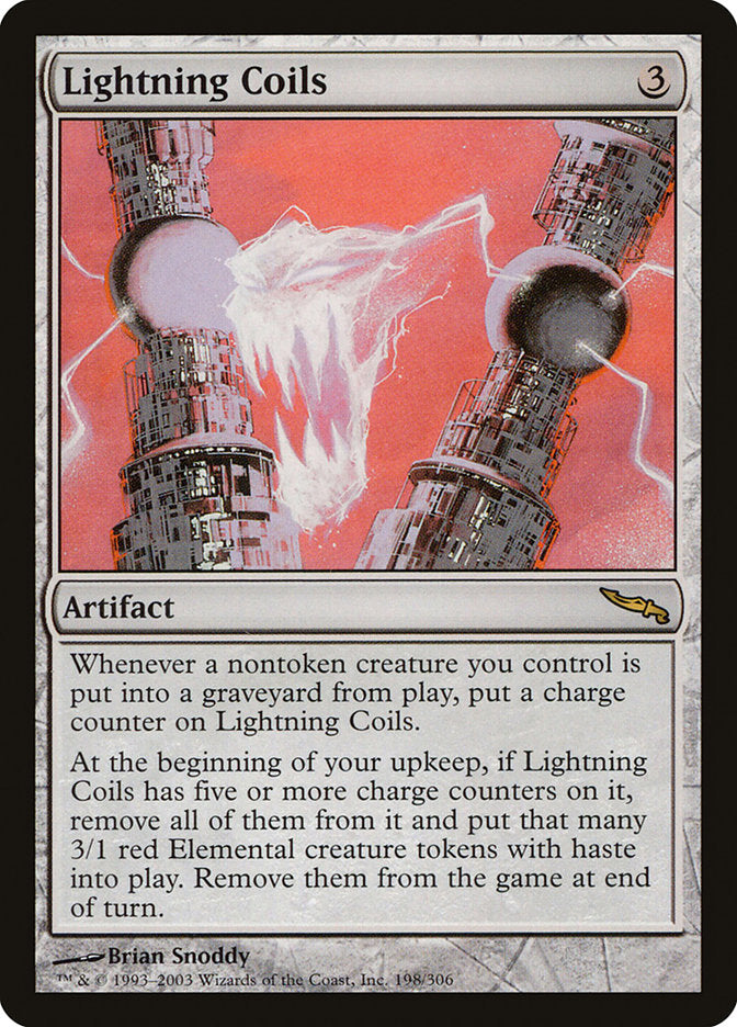 Lightning Coils [Mirrodin] | PLUS EV GAMES 