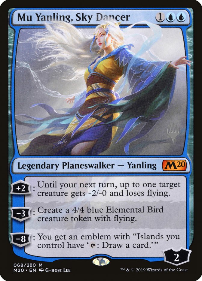 Mu Yanling, Sky Dancer (Promo Pack) [Core Set 2020 Promos] | PLUS EV GAMES 