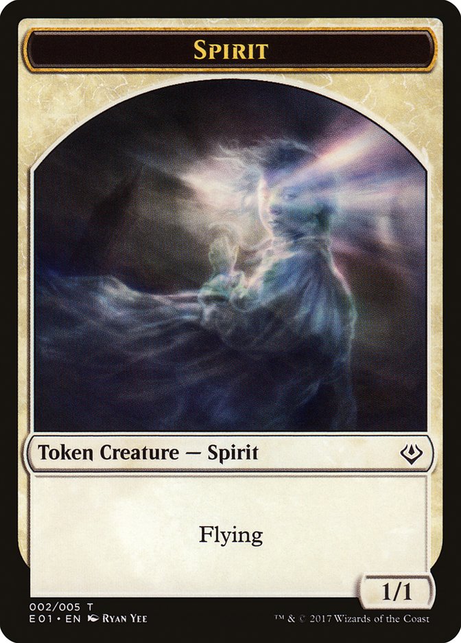 Spirit [Archenemy: Nicol Bolas Tokens] | PLUS EV GAMES 