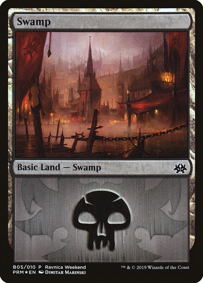 Swamp (B05) [Ravnica Allegiance Guild Kit] | PLUS EV GAMES 