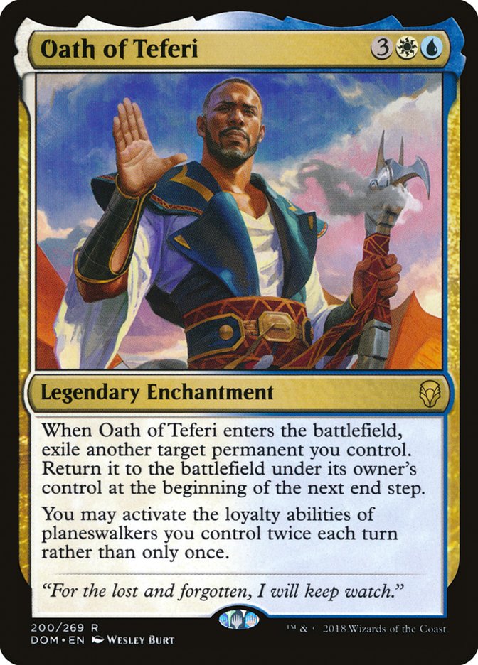 Oath of Teferi [Dominaria] | PLUS EV GAMES 