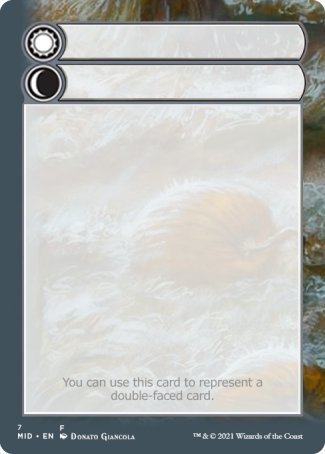 Helper Card (7/9) [Innistrad: Midnight Hunt Tokens] | PLUS EV GAMES 