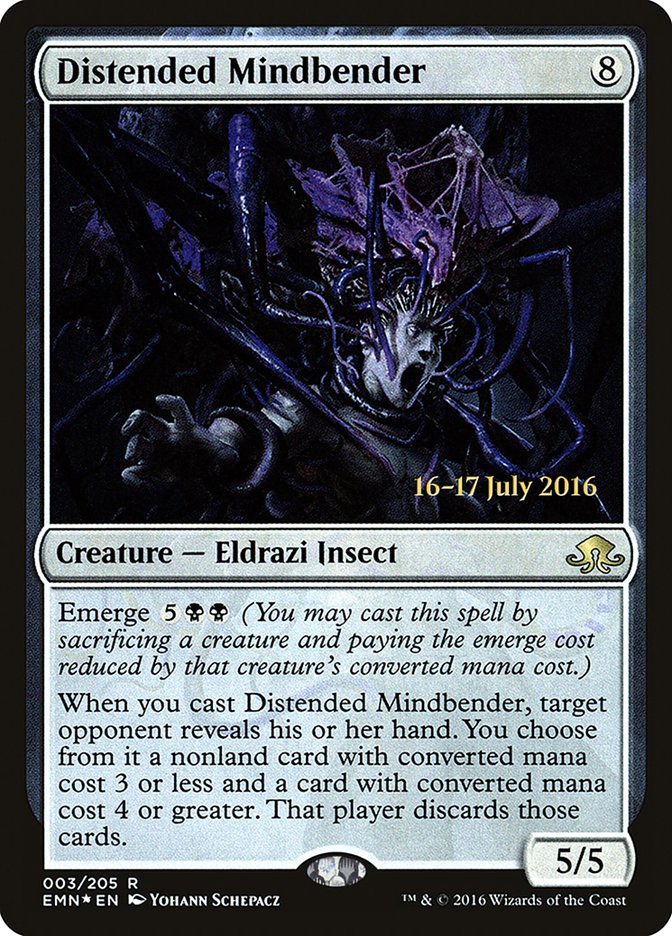 Distended Mindbender  [Eldritch Moon Prerelease Promos] | PLUS EV GAMES 