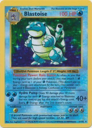 Blastoise (2/102) [Base Set (Shadowless)] | PLUS EV GAMES 