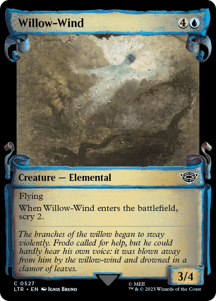 Willow-Wind [The Lord of the Rings: Tales of Middle-Earth Showcase Scrolls] | PLUS EV GAMES 