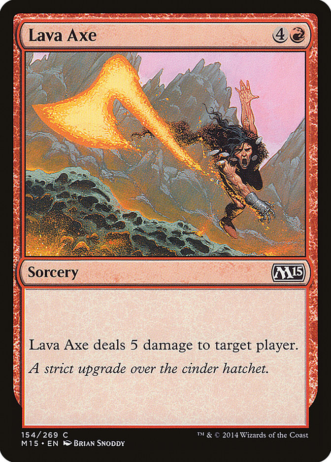 Lava Axe [Magic 2015] | PLUS EV GAMES 