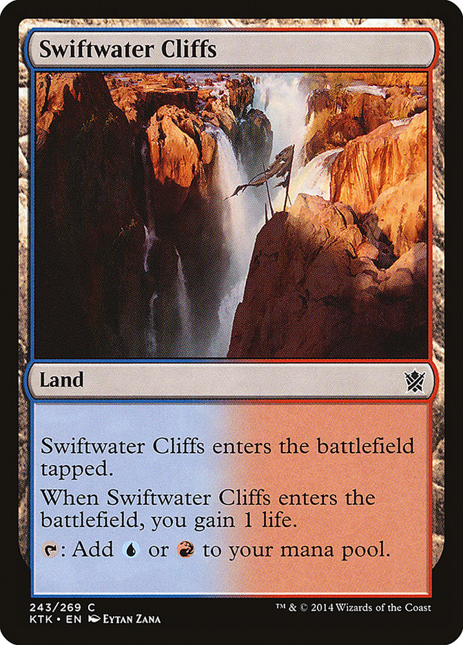 Swiftwater Cliffs [Khans of Tarkir] | PLUS EV GAMES 