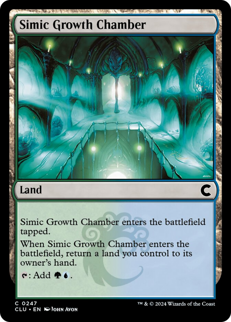 Simic Growth Chamber [Ravnica: Clue Edition] | PLUS EV GAMES 