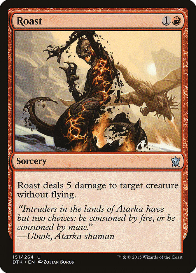 Roast [Dragons of Tarkir] | PLUS EV GAMES 