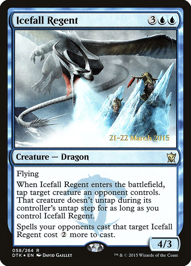 Icefall Regent  [Dragons of Tarkir Prerelease Promos] | PLUS EV GAMES 