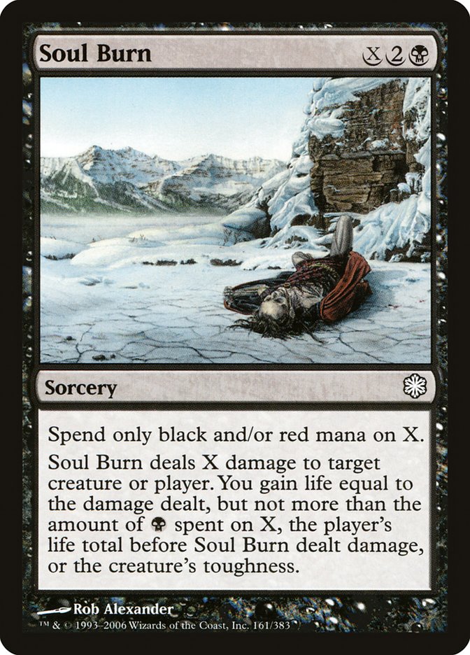 Soul Burn [Coldsnap Theme Decks] | PLUS EV GAMES 