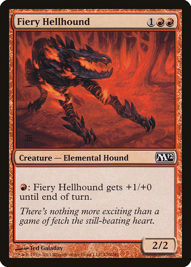 Fiery Hellhound [Magic 2012] | PLUS EV GAMES 