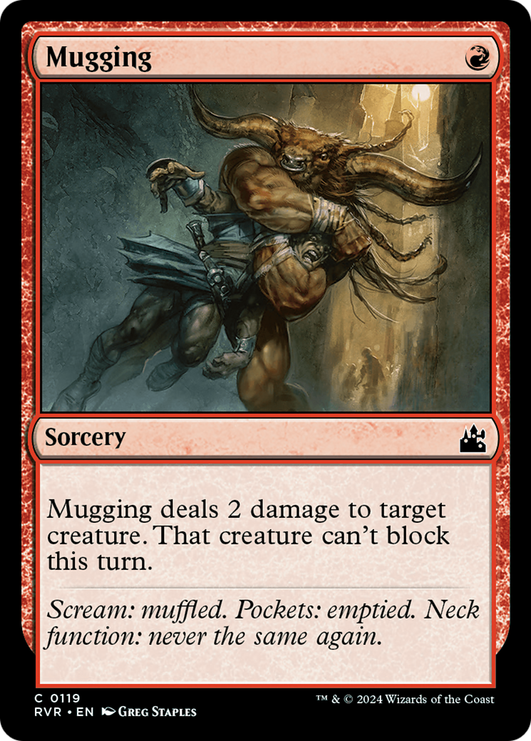 Mugging [Ravnica Remastered] | PLUS EV GAMES 
