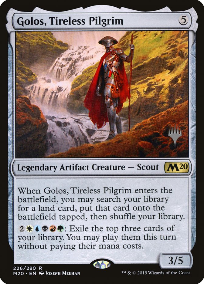 Golos, Tireless Pilgrim (Promo Pack) [Core Set 2020 Promos] | PLUS EV GAMES 