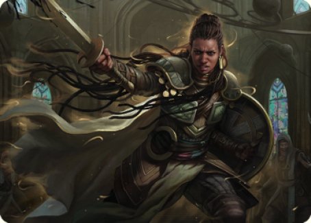 Shanna, Purifying Blade Art Card 1 [Dominaria United Art Series] | PLUS EV GAMES 