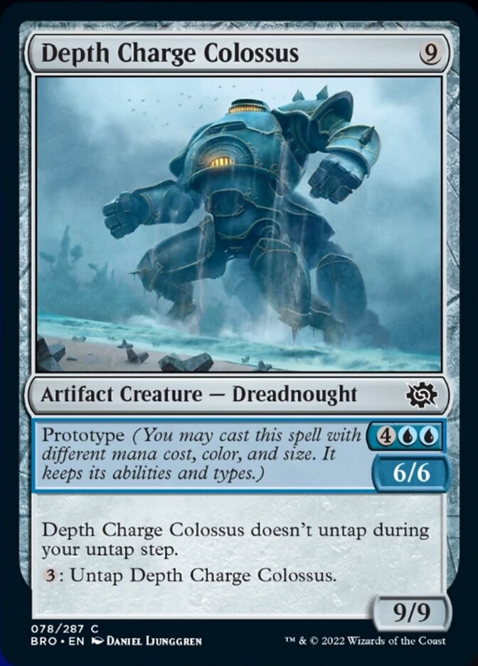 Depth Charge Colossus [The Brothers' War] | PLUS EV GAMES 