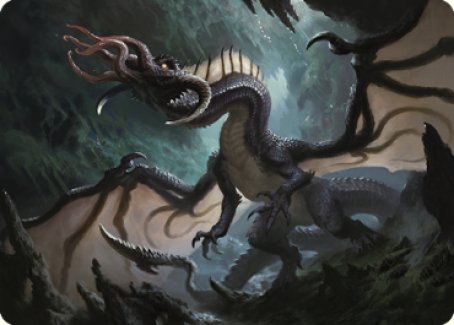 Brainstealer Dragon Art Card [Commander Legends: Battle for Baldur's Gate Art Series] | PLUS EV GAMES 