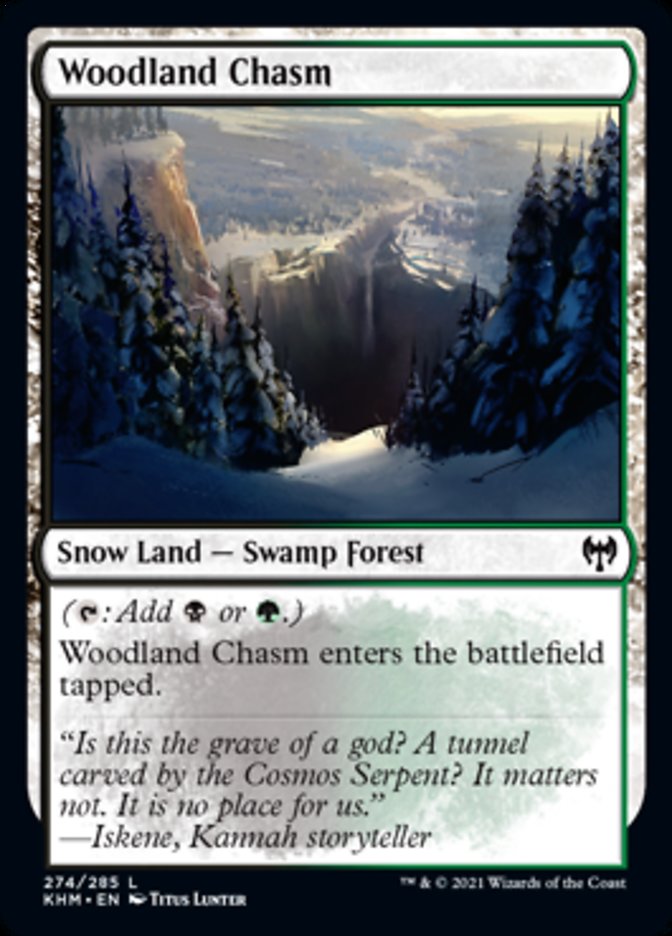 Woodland Chasm [Kaldheim] | PLUS EV GAMES 