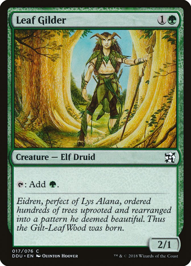 Leaf Gilder [Duel Decks: Elves vs. Inventors] | PLUS EV GAMES 